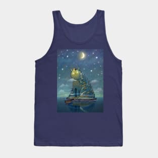 Mysterious Catisland Tank Top